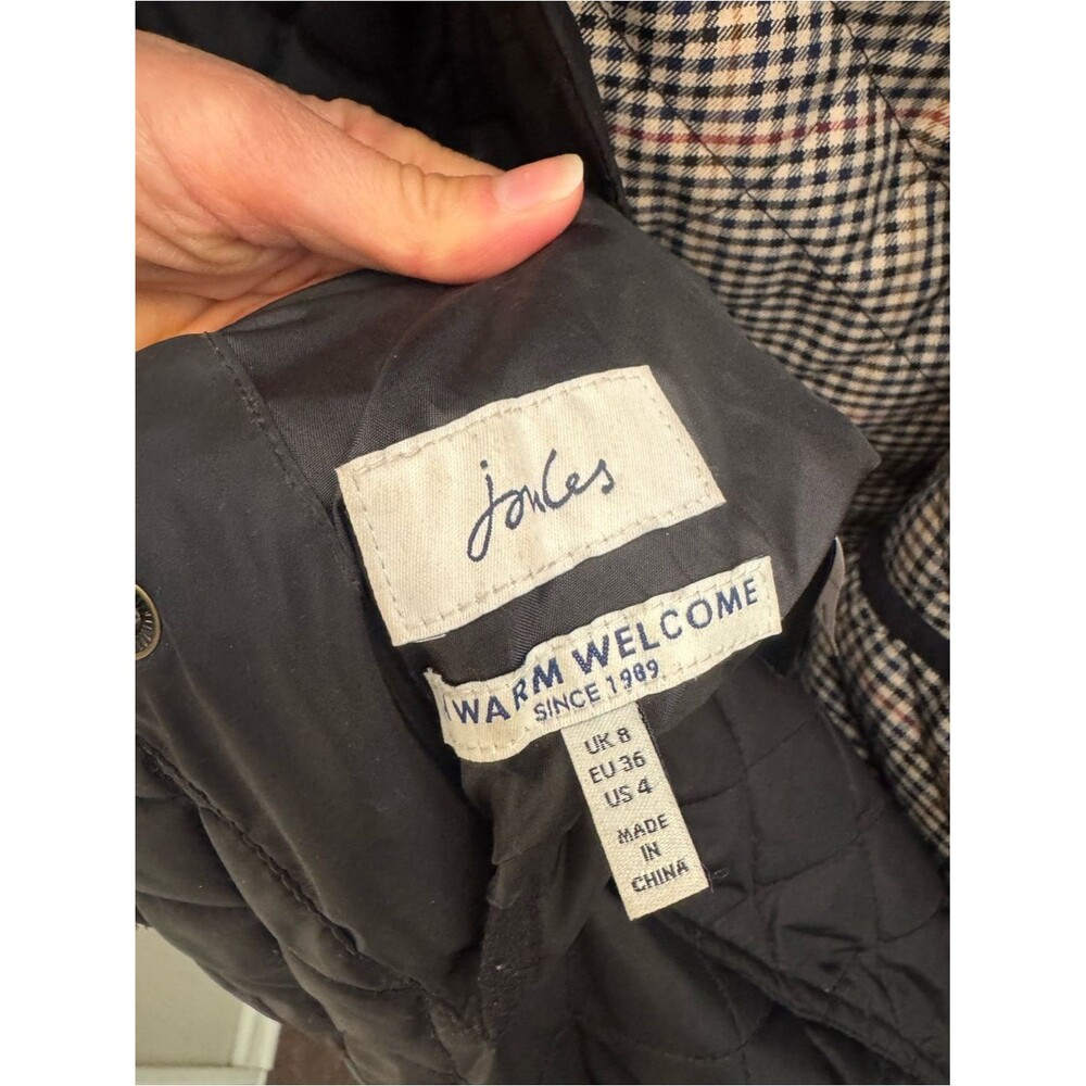 Joules Harthfield Reversible Long Jacket Women's 4 Small - Picture 7 of 11
